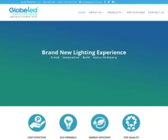 Globeledphilippines.com(LED Lighting Philippines) Screenshot