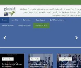 Globeleenergy.com(Energy Consulting Services) Screenshot