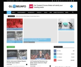 Globelinfo.com(Globelinfo) Screenshot