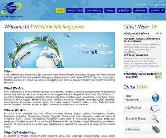 Globelink-Group.com(CWT Globelink Singapore) Screenshot