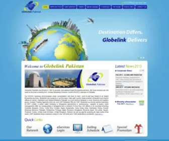 Globelinkpk.com(Globelink Pakistan) Screenshot