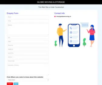 Globemoving.in(Best IBA approved packers and movers) Screenshot