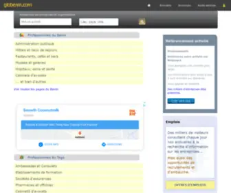Globenin.com(Bénin et Togo) Screenshot