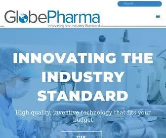 Globepharma.com(Pharmaceutical Lab Equipment) Screenshot