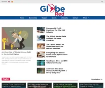 Globered.com(Globe Red) Screenshot