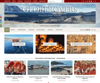 Globerovers.com(Adventures for the Intrepid Traveller) Screenshot