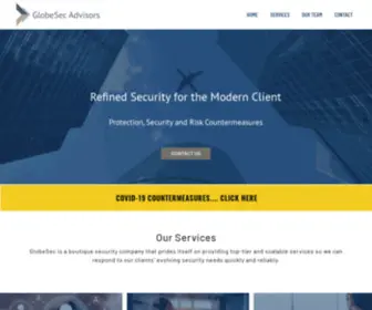 Globesec.ca(Global Security) Screenshot
