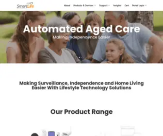 Globesmartlife.com.au(Home Security Solutions & Smart Alarm Systems) Screenshot