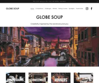 Globesoup.net(GLOBE SOUP) Screenshot