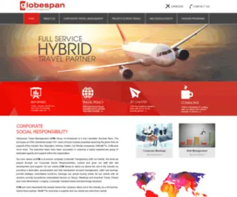 Globespan.com(Globespan Travel Management) Screenshot