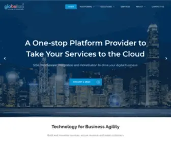 Globetom.com(Technology for Business Agility®) Screenshot