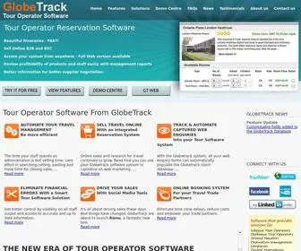 Globetrack.com(Online Tour Operator Software) Screenshot