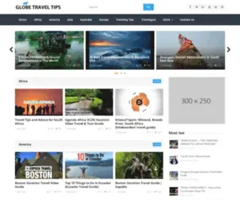 Globetraveltips.com(Globe Travel Tips) Screenshot