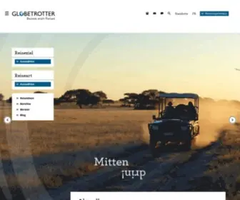 Globetrotter.ch(Reisen statt Ferien) Screenshot