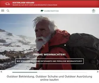 Globetrotter.de(Outdoor-Ausrüstung online kaufen) Screenshot