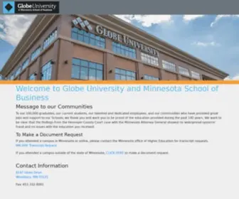 Globeuniversity.edu(Globe Univeristy) Screenshot