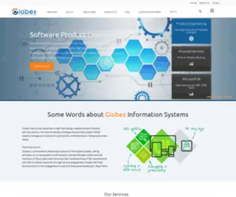 Globexinfo.com(Globex Information Systems) Screenshot