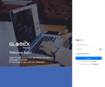 Globexportal.net(Globex Portal) Screenshot