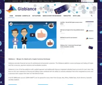 Globiance.com(Globiance) Screenshot