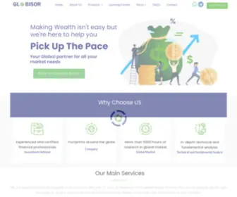 Globisor.com(Global Stock Market Advisor) Screenshot