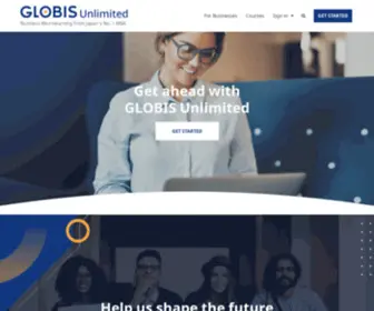 Globisunlimited.com(GLOBIS Unlimited) Screenshot