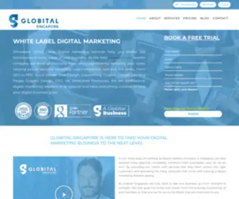 Globitalsingapore.com(White Label Wholesale Digital Marketing Resellers) Screenshot