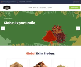 Globleexportindia.in(Dried-Frenugreek-Leaves Star Anise Stone Flower manufacturer in Delhi) Screenshot