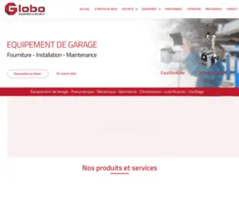 Globo-E.com(Société) Screenshot