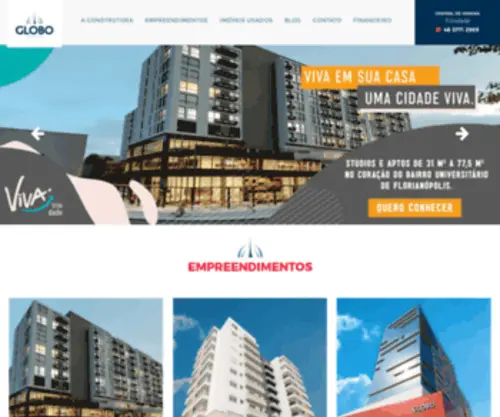 Globoconstrutora.com.br(Globo Construtora) Screenshot