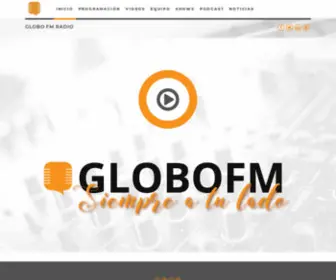 Globofmradio.com(INICIO) Screenshot