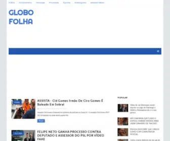 Globofolha.com.br(Globo Folha) Screenshot