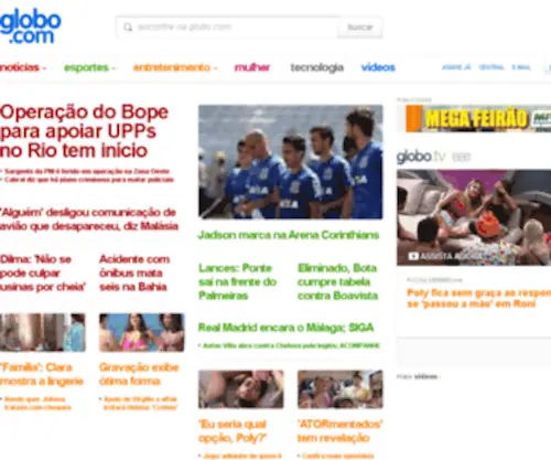 Globolog.com.br(Globolog) Screenshot