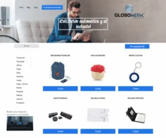 Globomerk.com(Artículos Promocionales) Screenshot