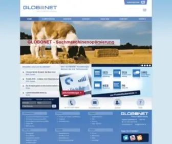 Globonet.ch(Ihre Webagentur für Suchmaschinenoptimierung SEO und Suchmaschinenmarketing) Screenshot