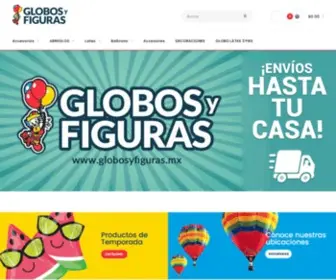 Globosyfiguras.com.mx(Globos y Figuras) Screenshot