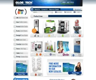 Globotechusa.com(Globotech Displays) Screenshot