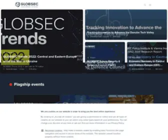 Globsec.org(A Global Think Tank) Screenshot