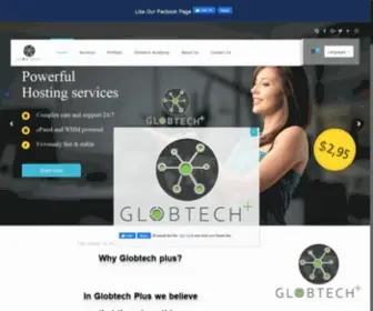 Globtechplus.com(Home) Screenshot