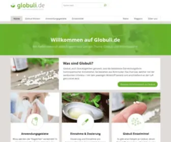 Globuli.de(Mein Homöopathie) Screenshot