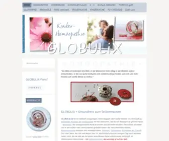 Globulix.net(Das Nr.1 Online Magazin für Homöopathie und sanfte Medizin. Entdecken Sie das A) Screenshot