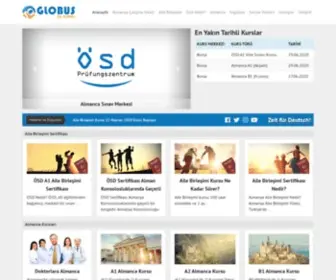 Globusdil.com(GLOBUS DİL) Screenshot