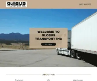 Globustransport.com(Globus Transport Inc) Screenshot