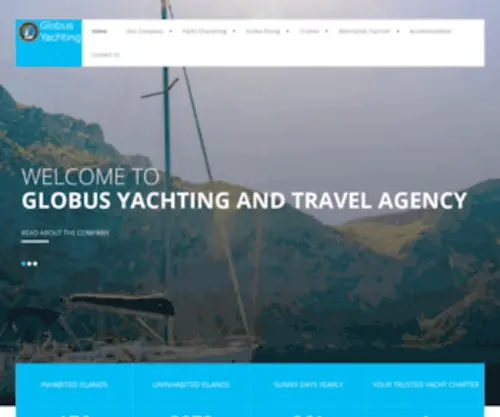 Globusyachting.com(Globus Yachting) Screenshot