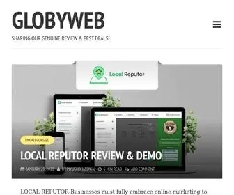 Globyweb.com(Sharing our Genuine Review & Best Deals) Screenshot