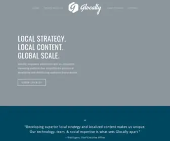 Glocally.com(Glocally is a technology company) Screenshot