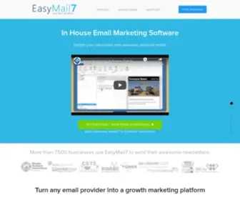 Glockeasymail.com(Lock EasyMail7®) Screenshot