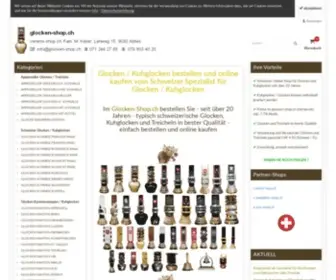 Glocken-Shop.ch(Glocken, Kuhglocken und Treicheln vom Schweizer Glocken-Spezialist bestellen) Screenshot