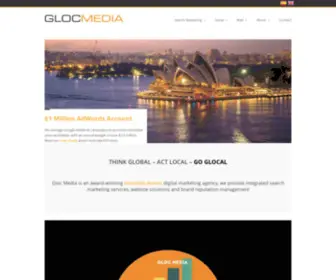 Glocmedia.com(More than just SEO and PPC) Screenshot