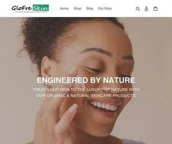 Glofreskin.com(GloFre Skin) Screenshot