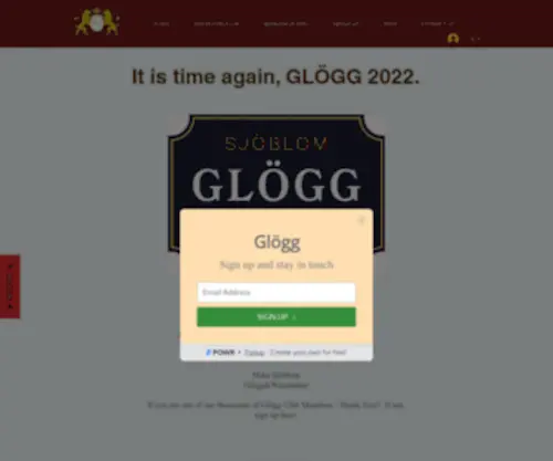 Gloggclub.com(Sjoeblom Winery) Screenshot